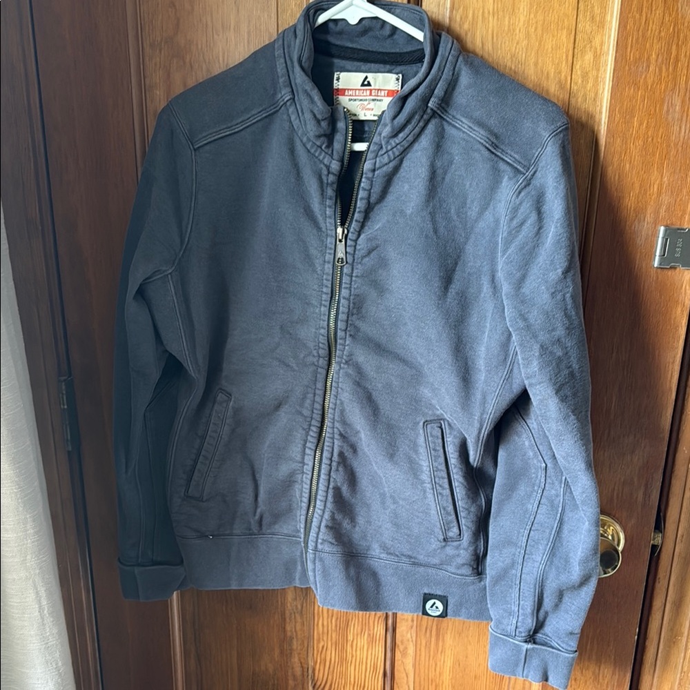 American Giant Gray sweatshirt Casual Style